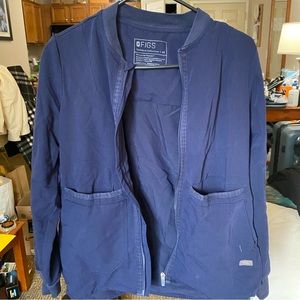 figs scrub jacket